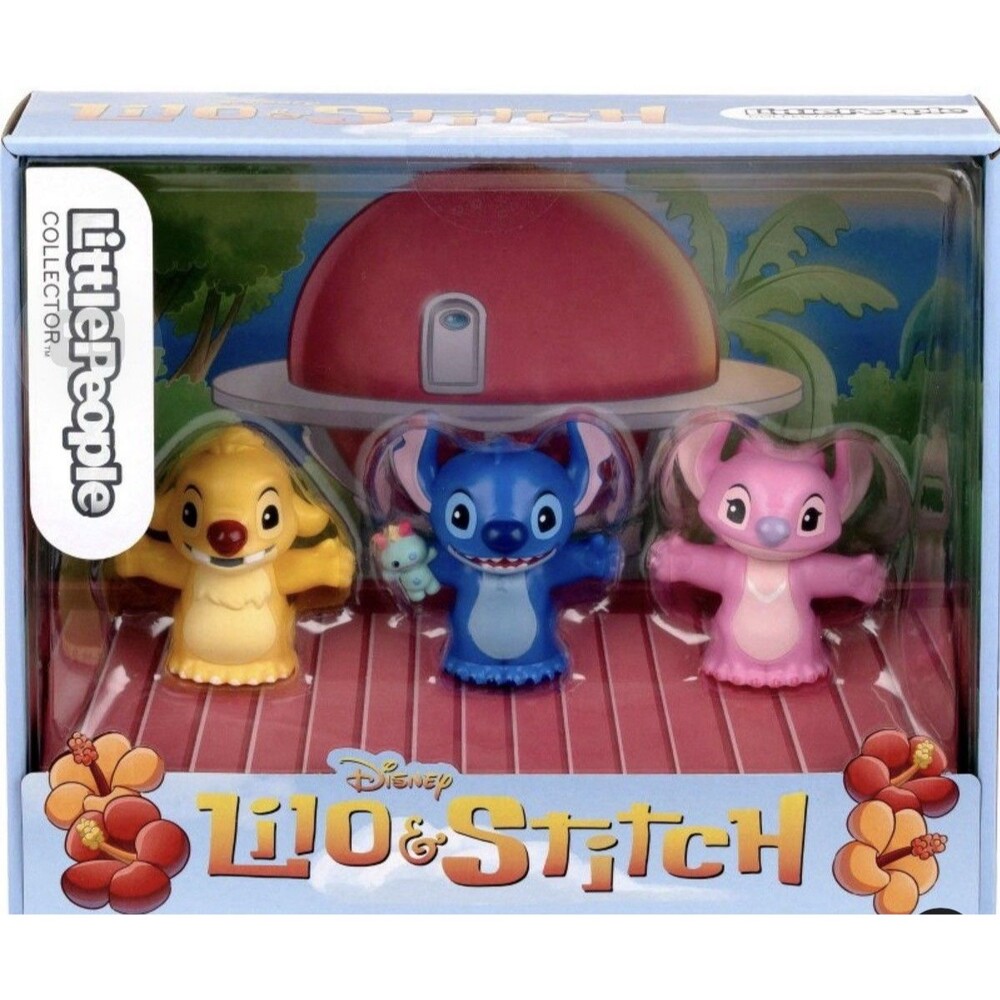 Fisher-Price Little  People Stitch And Cousins Collector Set Disney NEW IN BOX